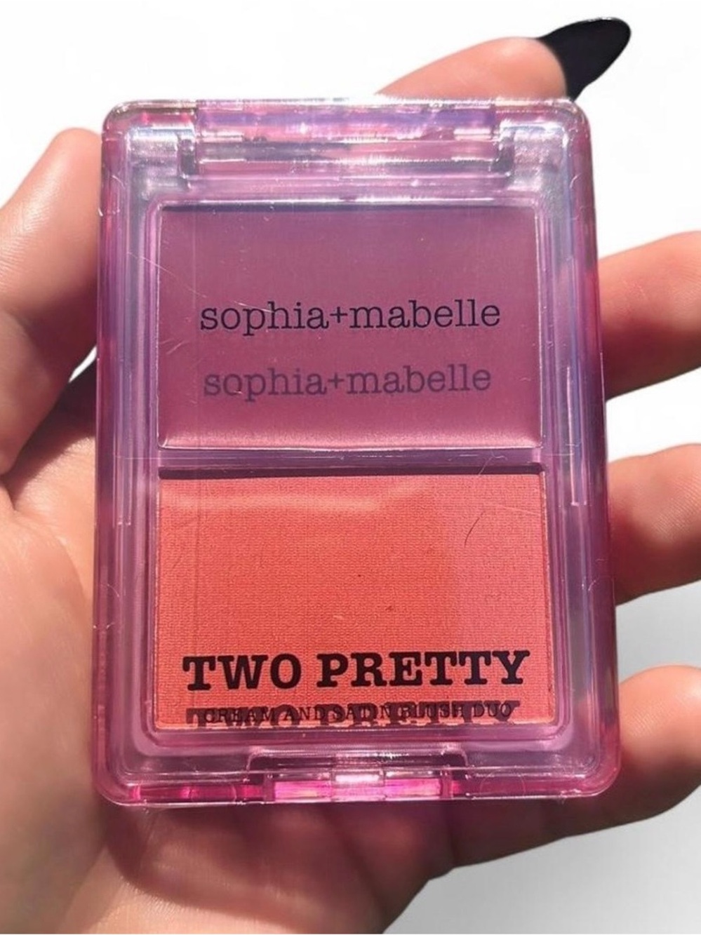 Sophia+Mabelle Two Pretty Blush Palette